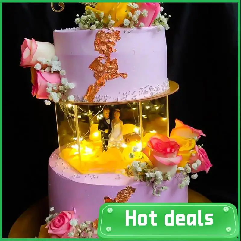 1 Piece Hexagonal Cake Tray DIY Cake Refillable Board Base Clear Cake Stand Decor Tools 20X20X10CM
1 Piece Hexagonal Cake Tray DIY Cake Refillable Board Base Clear Cake Stand Decor Tools 20X20X10CM