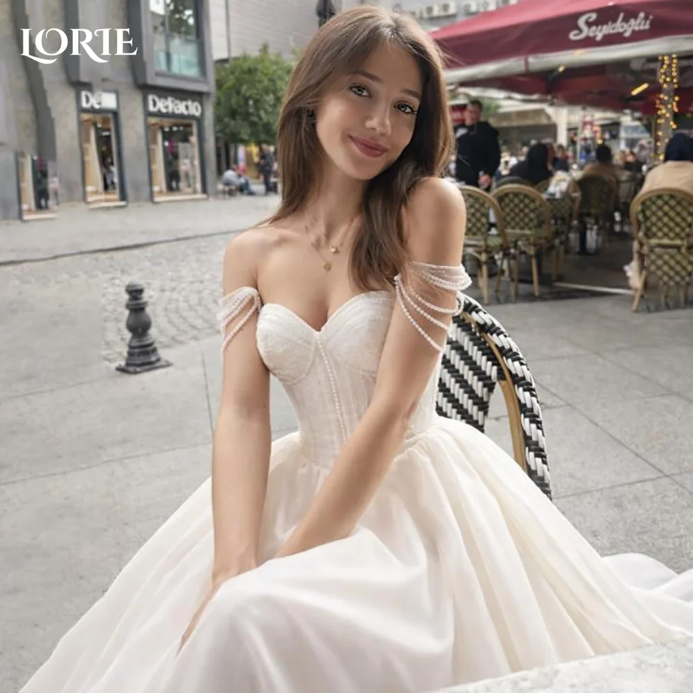 LORIE Tulle Flower Wedding DressesOff Shoulder A-Line Illsion Pleats Elegant Bridal Gown Princess Party Dress Customized 2026
LORIE Tulle Flower Wedding DressesOff Shoulder A-Line Illsion Pleats Elegant Bridal Gown Princess Party Dress Customized 2026