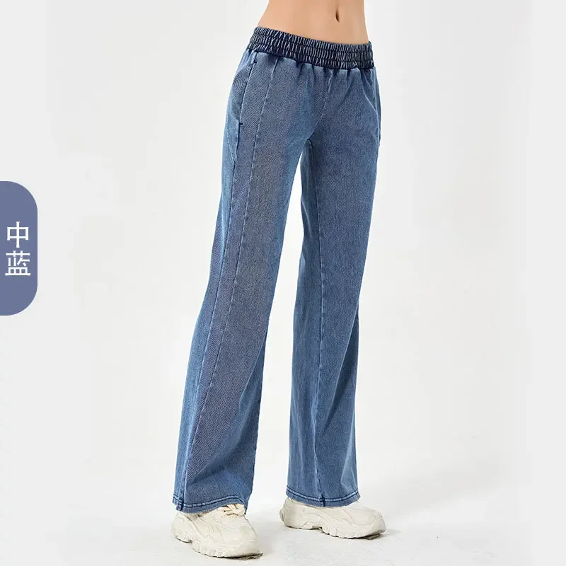 New Fashion Solid Color Elastic Waist Loose Tracksuit Pants for Autumn and Winter, Comfortable Casual Thin Wide Leg Pants Women
New Fashion Solid Color Elastic Waist Loose Tracksuit Pants for Autumn and Winter, Comfortable Casual Thin Wide Leg Pants Women
