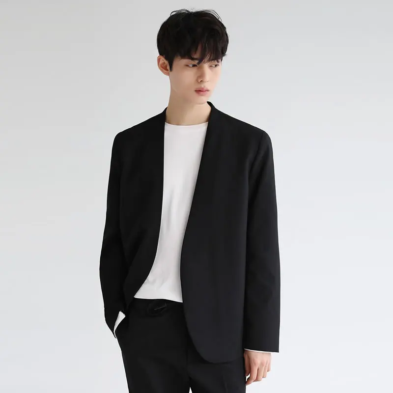 Весенне-осенний мужской костюм Nel Jaet, повседневный универсальный Sli Briti Sle без пуговиц, длинный свек-стойка, модный
Весенне-осенний мужской костюм Nel Jaet, повседневный универсальный Sli Briti Sle без пуговиц, длинный свек-стойка, модный