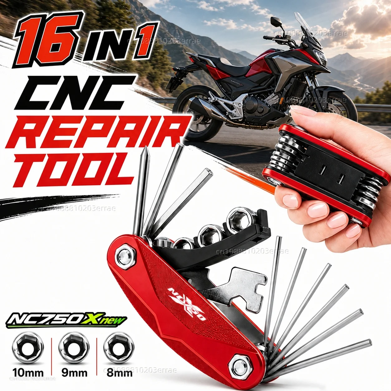 For HONDA NC750X NC 750X NC750 X Motorcycle Tool Repair Kit Multifunctional Screwdriver Wrench Hex Key Set Portable Bike
For HONDA NC750X NC 750X NC750 X Motorcycle Tool Repair Kit Multifunctional Screwdriver Wrench Hex Key Set Portable Bike