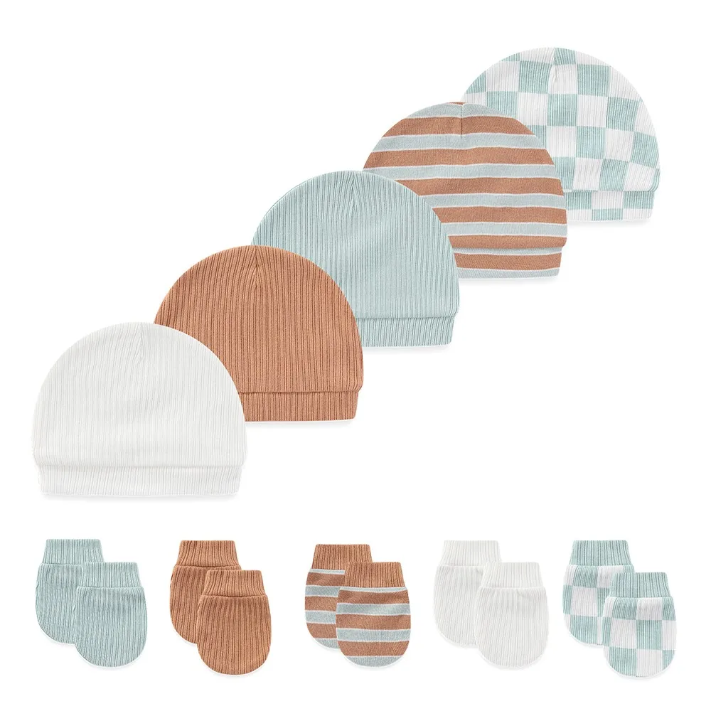 Fashion Cute 10-Pair Baby Caps+Mittens Set Newborn Boy Girl Hats Not Scratch Gloves Four Seasons Infant Accessories
Fashion Cute 10-Pair Baby Caps+Mittens Set Newborn Boy Girl Hats Not Scratch Gloves Four Seasons Infant Accessories