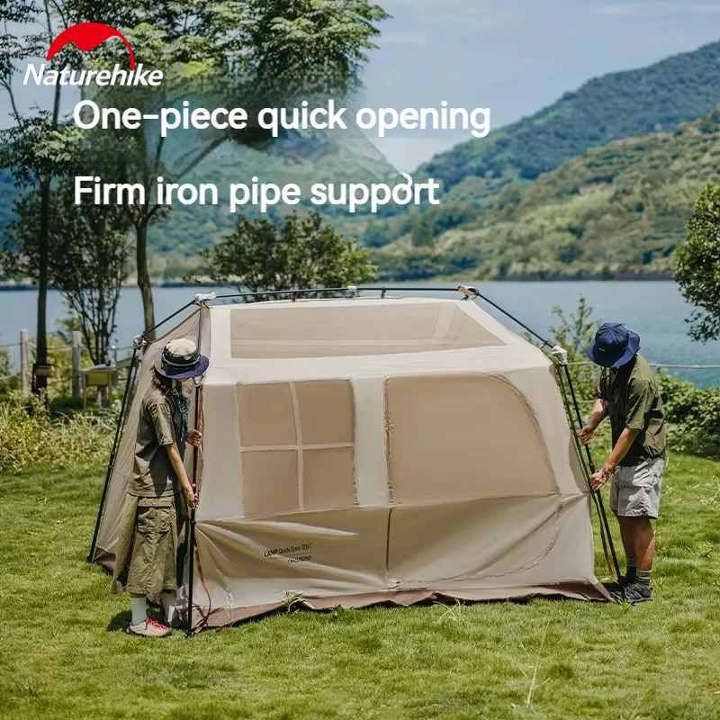 Naturehike Village 6,0 One Touch Tent Hut Автоматическая палатка Туристическая палатка для кемпинга Ветрозащитная двухслойная быстрооткрывающаяся палатка на 4-8 человек
Naturehike Village 6,0 One Touch Tent Hut Автоматическая палатка Туристическая палатка для кемпинга Ветрозащитная двухслойная быстрооткрывающаяся палатка на 4-8 человек