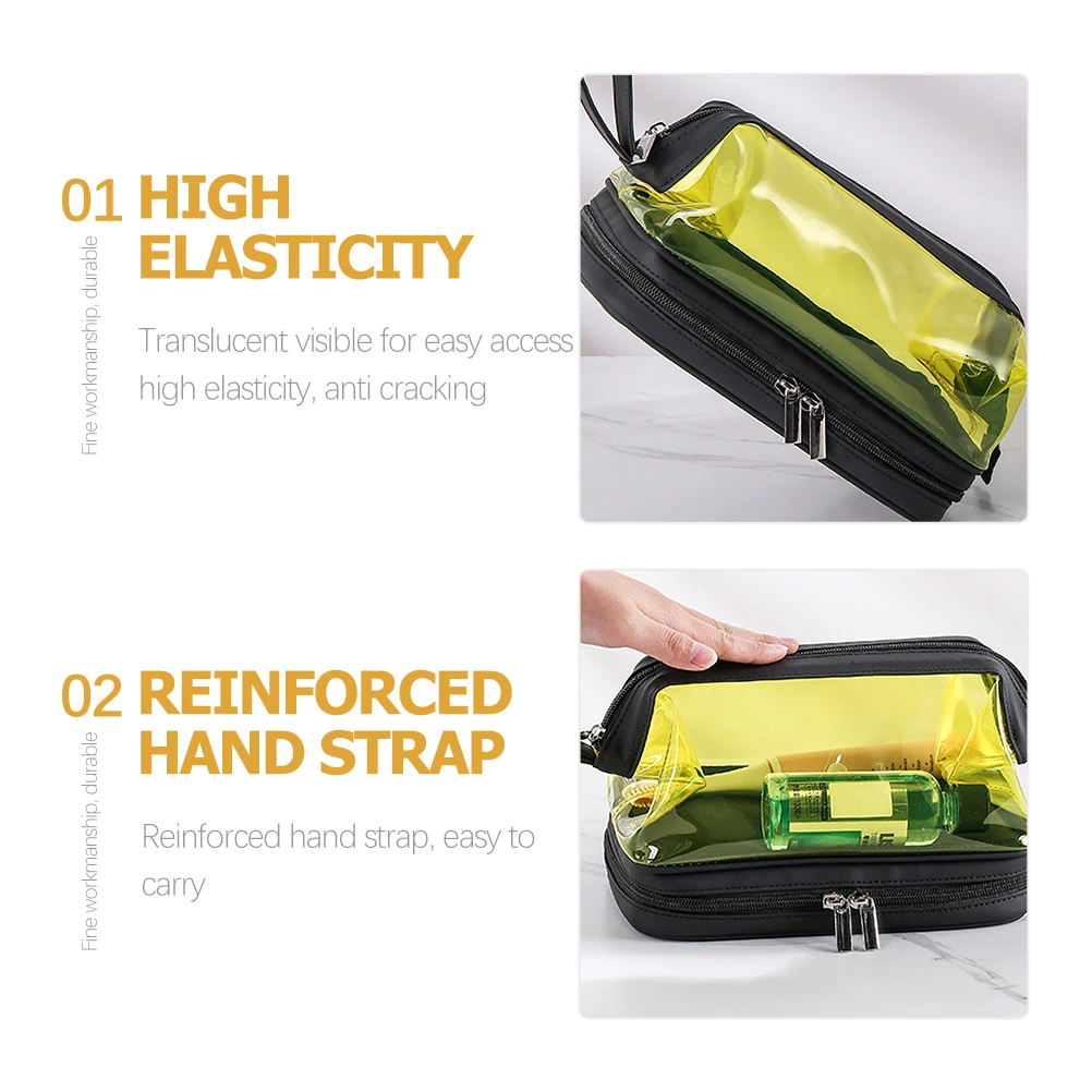 Bag Large Capacity Waterproof Makeup Organizer For Gym Travel Toiletry Wash Gargle Kit Women’S Accessories
Bag Large Capacity Waterproof Makeup Organizer For Gym Travel Toiletry Wash Gargle Kit Women’S Accessories