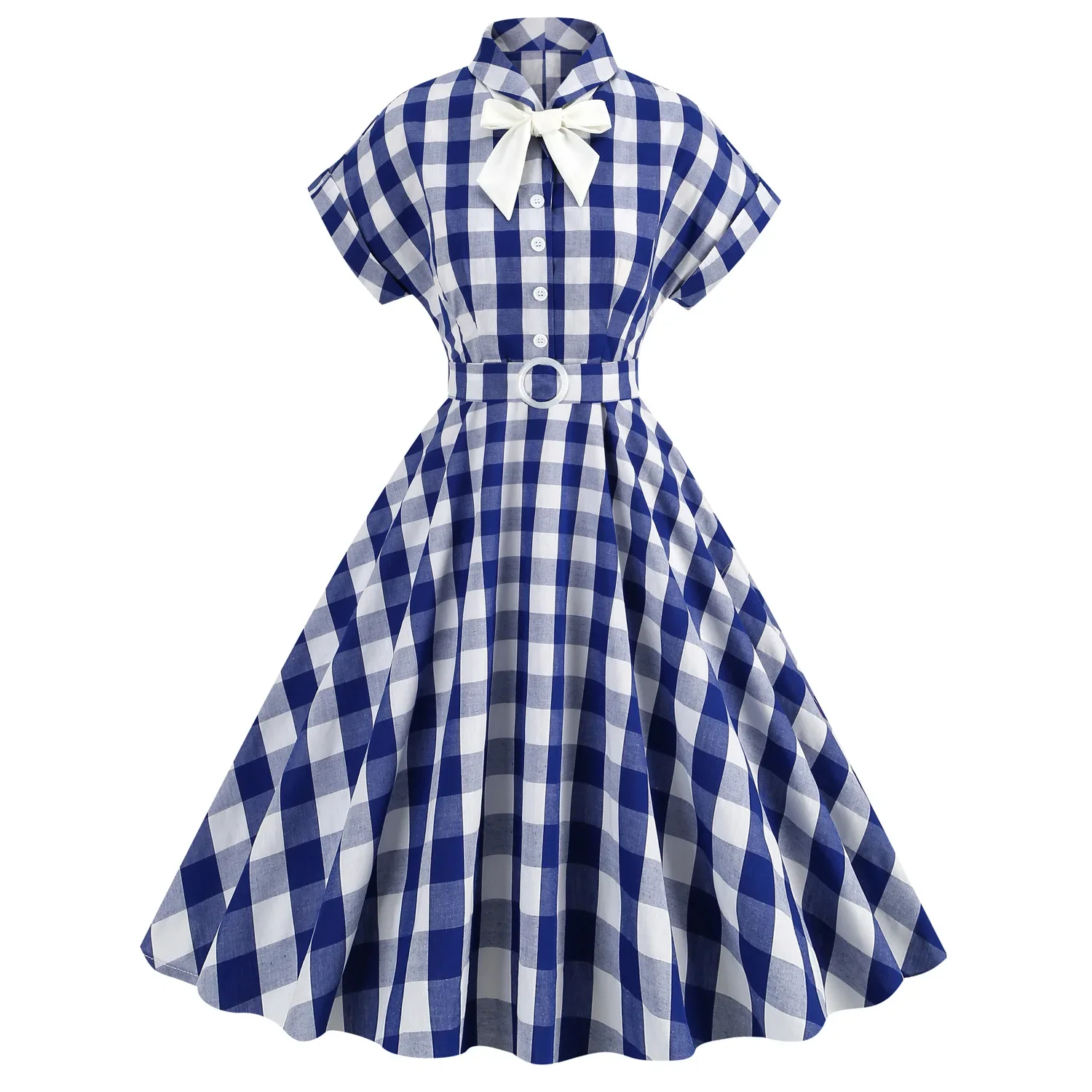 2025 Elegant Pink Plaid Print Birthday Party Dresses Women Vintage Checkered Hepburn Short Sleeve Bow Tie Belted Summer Dress
2025 Elegant Pink Plaid Print Birthday Party Dresses Women Vintage Checkered Hepburn Short Sleeve Bow Tie Belted Summer Dress