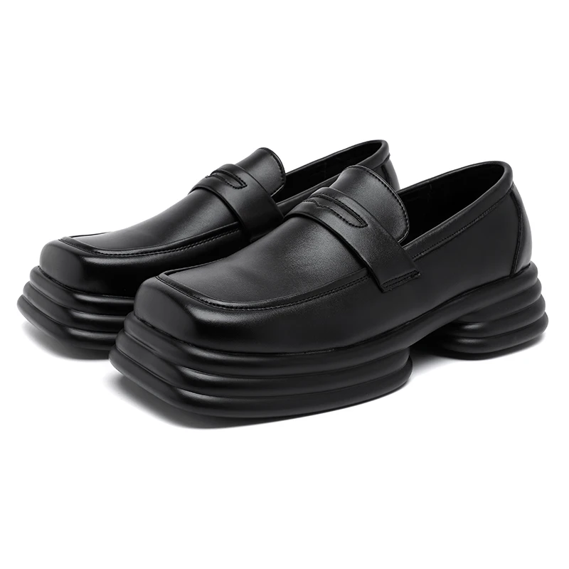 Men's Genuine Leather Casual Loafers, Luxury Design Slip-On Dress Shoes, Casual Style, Plus Size, Wear-Resistant Sole
Men's Genuine Leather Casual Loafers, Luxury Design Slip-On Dress Shoes, Casual Style, Plus Size, Wear-Resistant Sole