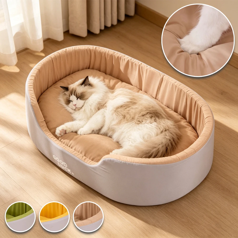 All Season PP Cotton Filling Pet Bed Summer Detachable Washable Bed with Non-Slip Bottom for Indoor Pet Sleeping S/M/L/XL Size
All Season PP Cotton Filling Pet Bed Summer Detachable Washable Bed with Non-Slip Bottom for Indoor Pet Sleeping S/M/L/XL Size