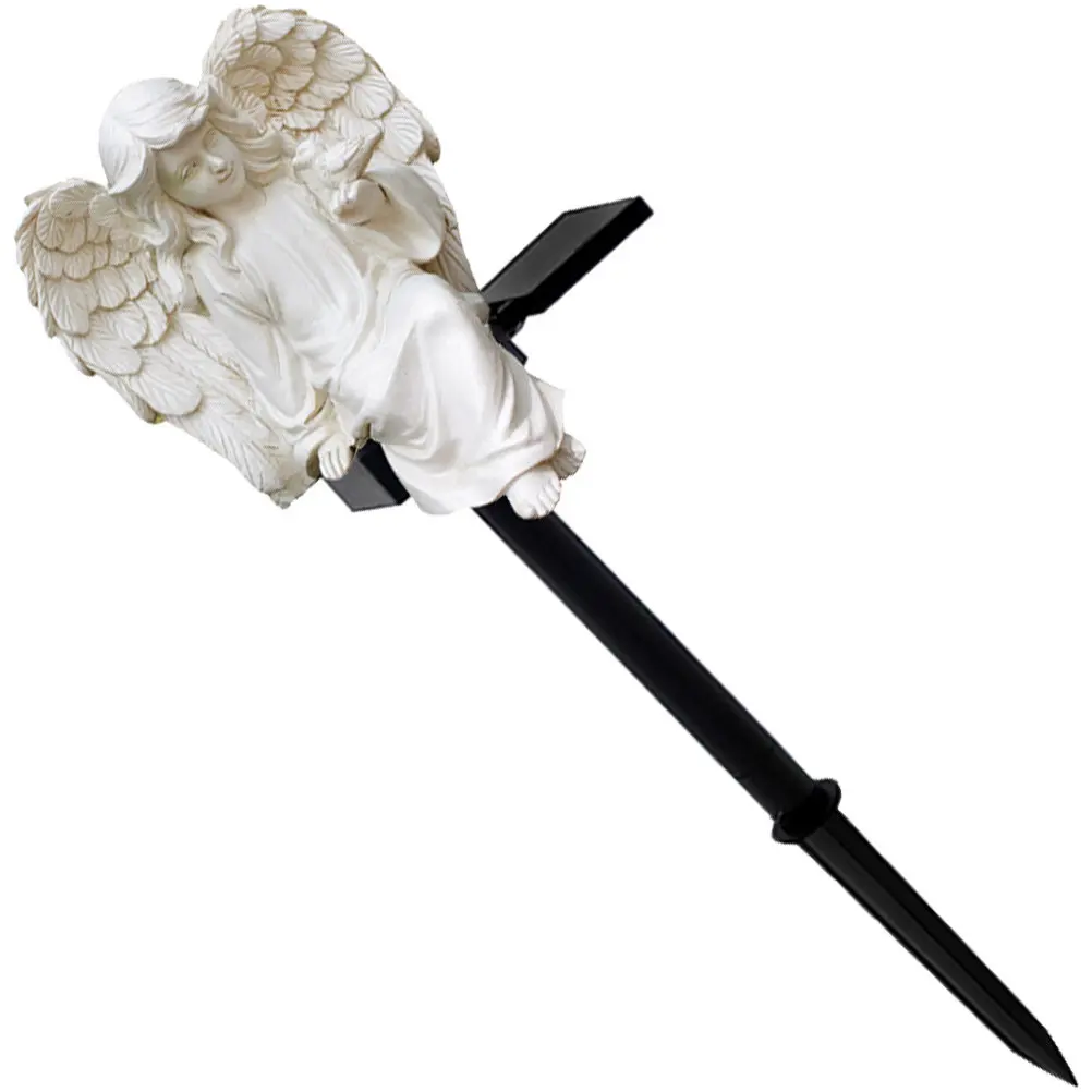 Солнечный светильник для газона из полимерного пластика, декоративная садовая статуэтка-фея, светящийся на солнечной энергии ангел, уличный светильник-шампур для газона, сада, патио, двора
Солнечный светильник для газона из полимерного пластика, декоративная садовая статуэтка-фея, светящийся на солнечной энергии ангел, уличный светильник-шампур для газона, сада, патио, двора