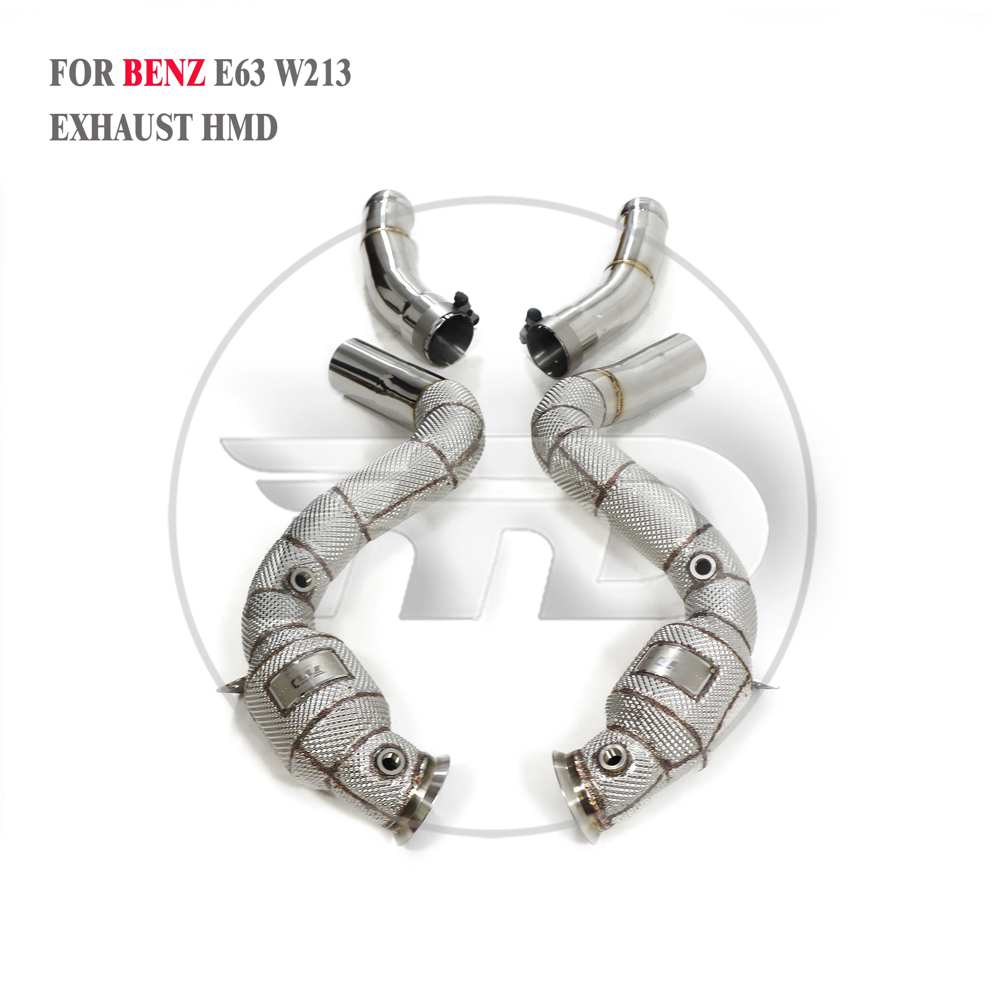 HMD Downpipe for Mercedes Benz E63 W213 Exhaust System Stainless Steel Performance Catalytic Header Car Accessories
HMD Downpipe for Mercedes Benz E63 W213 Exhaust System Stainless Steel Performance Catalytic Header Car Accessories
