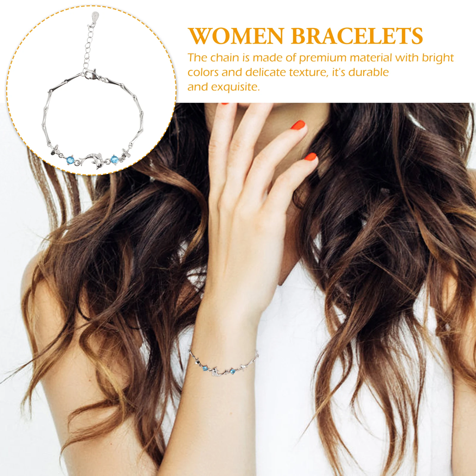 Dolphin Bracelet Copper Chain Fashion Wrist Decoration Delicate Charm Bracelets for Girls Personalized Bracelet Jewelry Gifts
Dolphin Bracelet Copper Chain Fashion Wrist Decoration Delicate Charm Bracelets for Girls Personalized Bracelet Jewelry Gifts