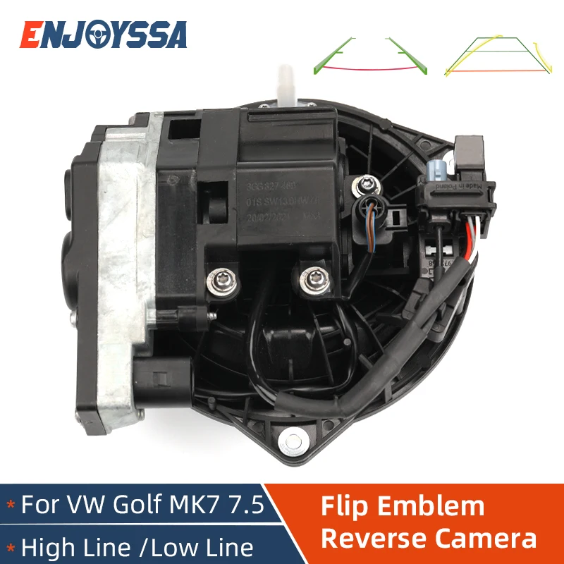 OEM Flip Reverse Camera for VW Golf MK7 7.5 Dynamic Trajectory 3GG827469 Green Static Track Original Rearview Camera
OEM Flip Reverse Camera for VW Golf MK7 7.5 Dynamic Trajectory 3GG827469 Green Static Track Original Rearview Camera