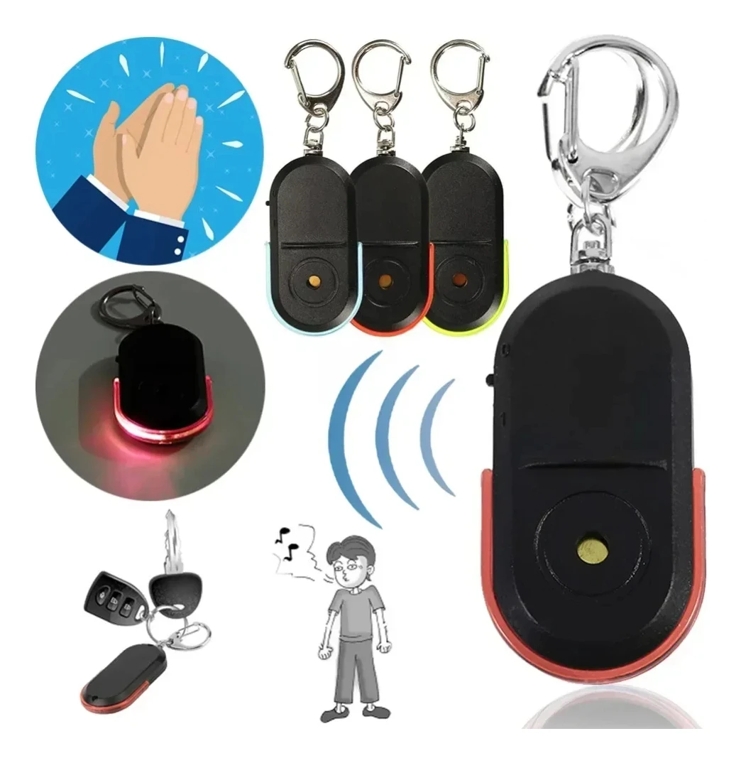 3pcs Ultra-Responsive Key Finder Alarm with Panic Whistle Sound & Illuminating LED Torch- Advanced Locator for House/Remote Keys
3pcs Ultra-Responsive Key Finder Alarm with Panic Whistle Sound & Illuminating LED Torch- Advanced Locator for House/Remote Keys