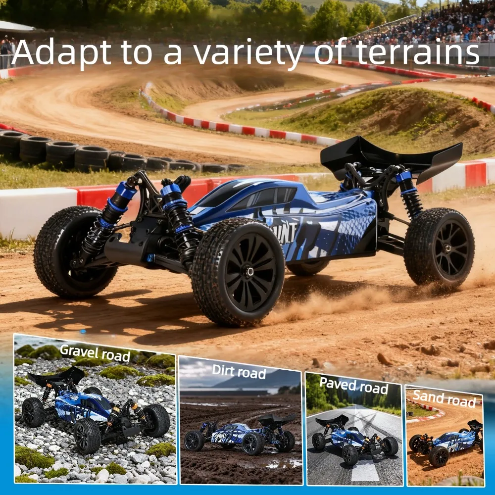 1/10 Scale RTR RH1068 Four-wheel Drive Off-road RC Model Car Brushless High-speed Remote Control Car Electric Toy Car for Boys
1/10 Scale RTR RH1068 Four-wheel Drive Off-road RC Model Car Brushless High-speed Remote Control Car Electric Toy Car for Boys