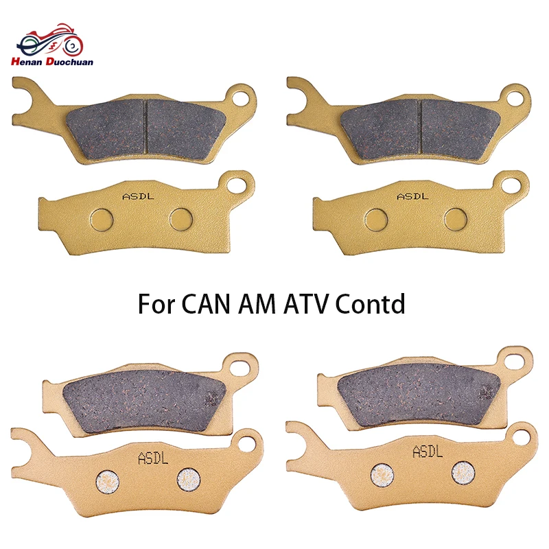 Motorcycle Ceramic Sintered Copper Fiber Front Rear Brake Pad Set for Can Am Outlander Renegade 450 570 650 800 850 1000
Motorcycle Ceramic Sintered Copper Fiber Front Rear Brake Pad Set for Can Am Outlander Renegade 450 570 650 800 850 1000