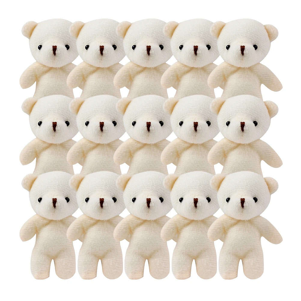 16 Pcs Mini Bear Pendant Charm Bag Jointed DIY Tiny Bears Cloth Toys 
16 Pcs Mini Bear Pendant Charm Bag Jointed DIY Tiny Bears Cloth Toys