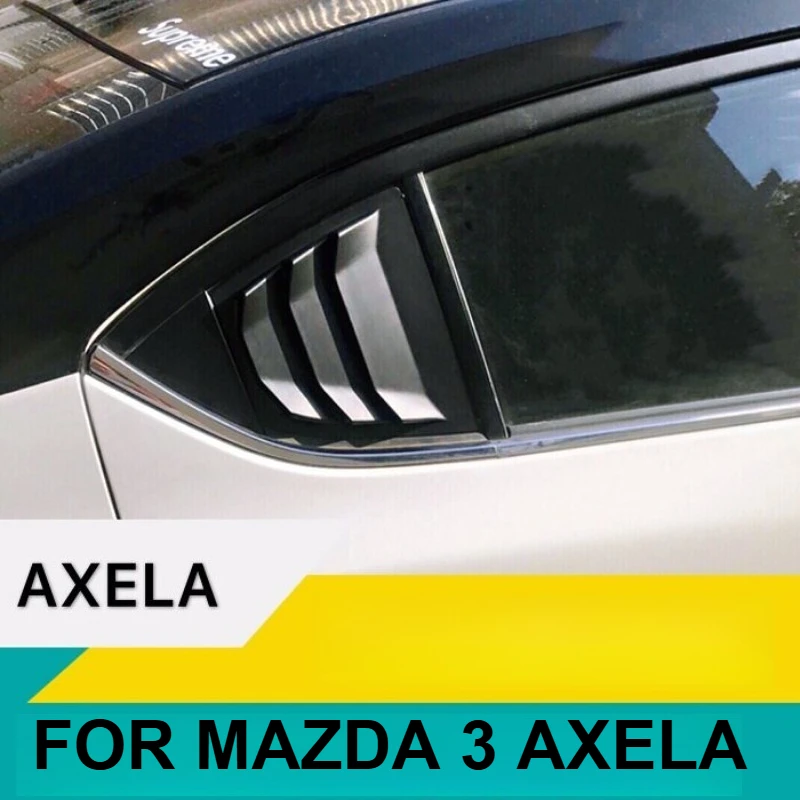 FOR MAZDA 3 AXELA rear window louver modification fake air outlet decorative accessories CAR Styling
FOR MAZDA 3 AXELA rear window louver modification fake air outlet decorative accessories CAR Styling