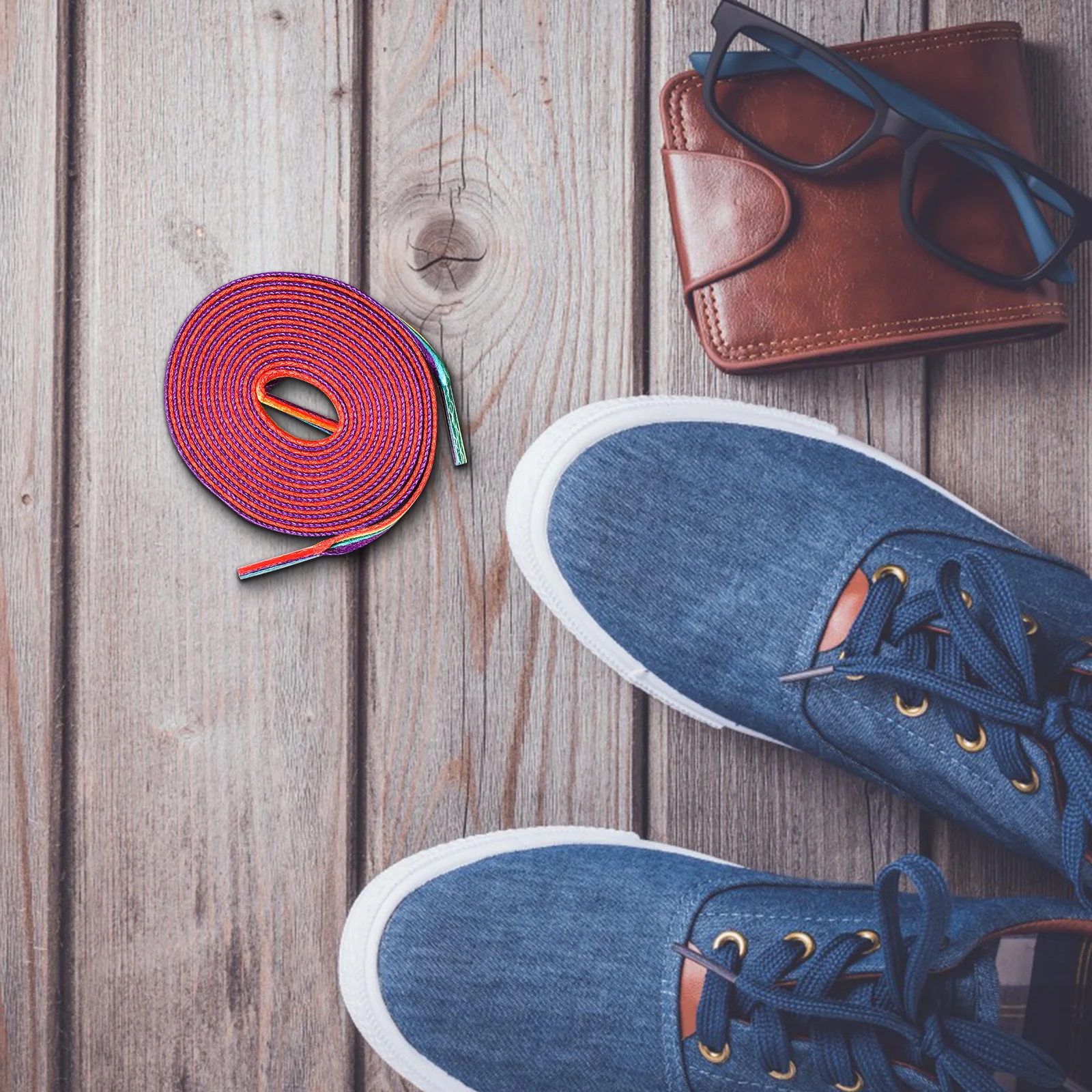 1 Pair 63-Inch Rainbow Flat Shoelaces Thick Fashion Sneaker Laces For Shoes Sport Canvas Shoe Accessories Durable Woven
1 Pair 63-Inch Rainbow Flat Shoelaces Thick Fashion Sneaker Laces For Shoes Sport Canvas Shoe Accessories Durable Woven