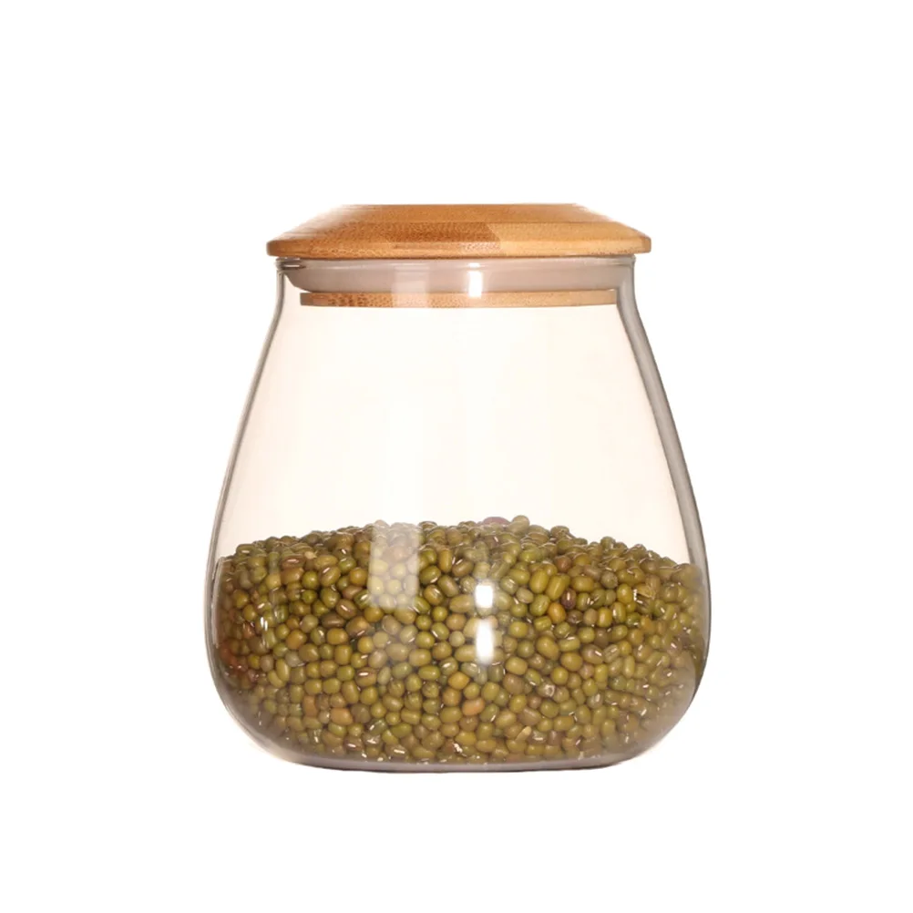 Mushroom Large Jars Capacity Food Bamboo Food Storage Containers Glass Containers Sealed Canisters Lid Dry Storage
Mushroom Large Jars Capacity Food Bamboo Food Storage Containers Glass Containers Sealed Canisters Lid Dry Storage
