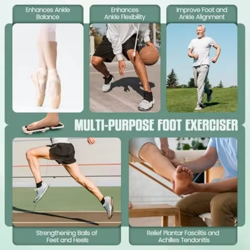Ankle Strengthener 3 Optional Levels Foot Trainer for Sprained Foot Strengthener Ankle Balance Board Suitable for Athletes
Ankle Strengthener 3 Optional Levels Foot Trainer for Sprained Foot Strengthener Ankle Balance Board Suitable for Athletes
