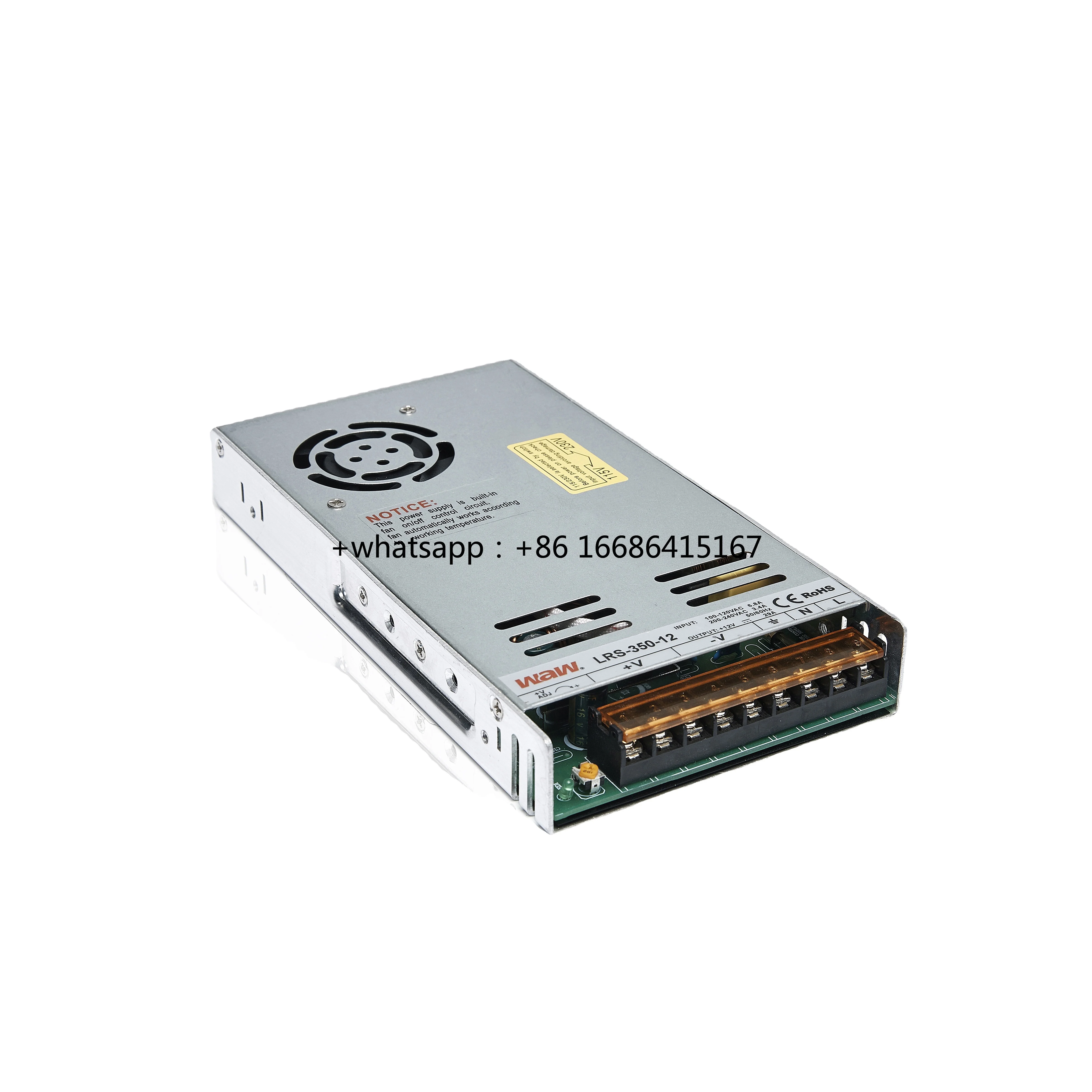 LRS-350 24V 350W Slim Size 110V/220V Wide Voltage AC/DC Switching Power Supply CCTV System LED Strip 3D Printer
LRS-350 24V 350W Slim Size 110V/220V Wide Voltage AC/DC Switching Power Supply CCTV System LED Strip 3D Printer