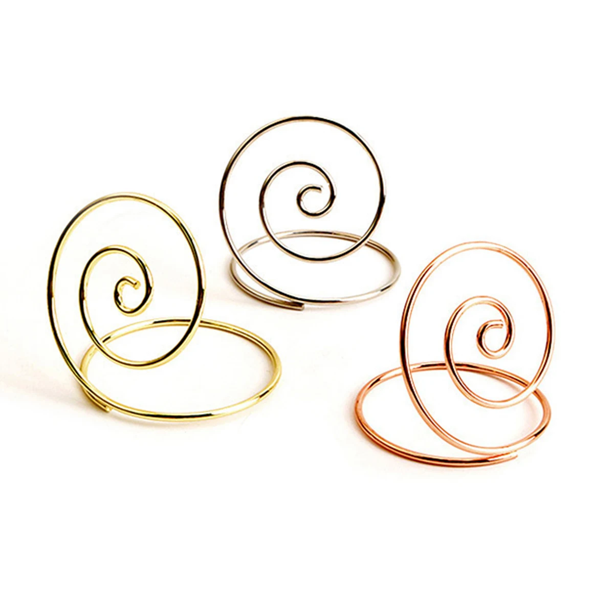 12 Pcs Clip Note Clip Memo Stand Stand for Wedding Table Photo Holder Sign Golden Round Decorative Card Holder
12 Pcs Clip Note Clip Memo Stand Stand for Wedding Table Photo Holder Sign Golden Round Decorative Card Holder