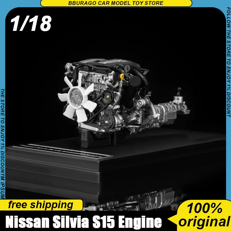 Pre-Sale Motorhelix 1:18 Nissan Silvia S15 Sr20det Static Engine Replica Scale Model Collectible Display Ornaments Toys Gift Kid
Pre-Sale Motorhelix 1:18 Nissan Silvia S15 Sr20det Static Engine Replica Scale Model Collectible Display Ornaments Toys Gift Kid