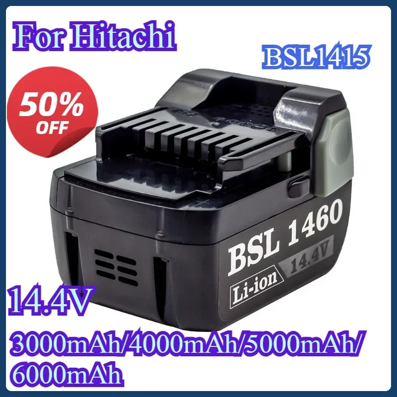 14.4V 4000mAh Li-ion Battery For Hitachi BSL1415 CR14DSL CJ14DSL BSL1430 BSL1440 DDS14DSL NP14DSL DS14DBL
14.4V 4000mAh Li-ion Battery For Hitachi BSL1415 CR14DSL CJ14DSL BSL1430 BSL1440 DDS14DSL NP14DSL DS14DBL