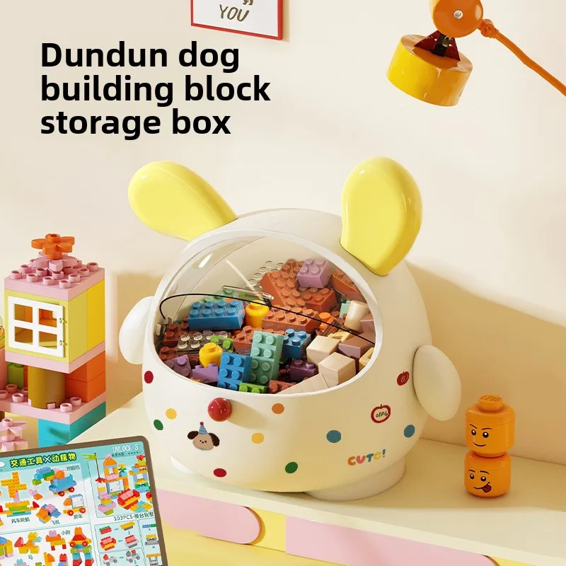 Creative Storage Box with Lid for Building Blocks Cute Desktop Design Multi-Functional Storage Rack Sorting Organizer
Creative Storage Box with Lid for Building Blocks Cute Desktop Design Multi-Functional Storage Rack Sorting Organizer