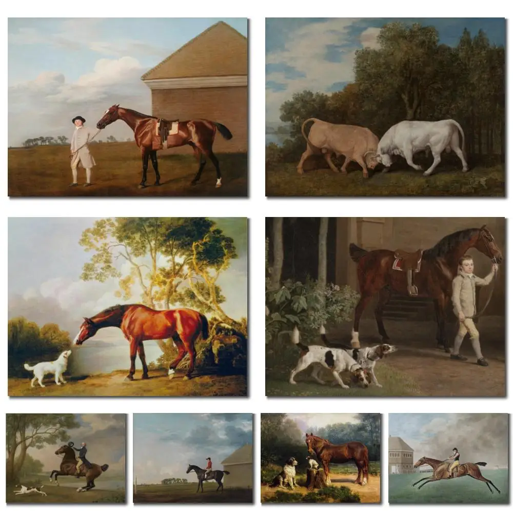 Handmade George Stubbs Classic Painting Bay Horse and White Dog Modern Landscape Canvas Art Living Room Home Office Decor Large
Handmade George Stubbs Classic Painting Bay Horse and White Dog Modern Landscape Canvas Art Living Room Home Office Decor Large