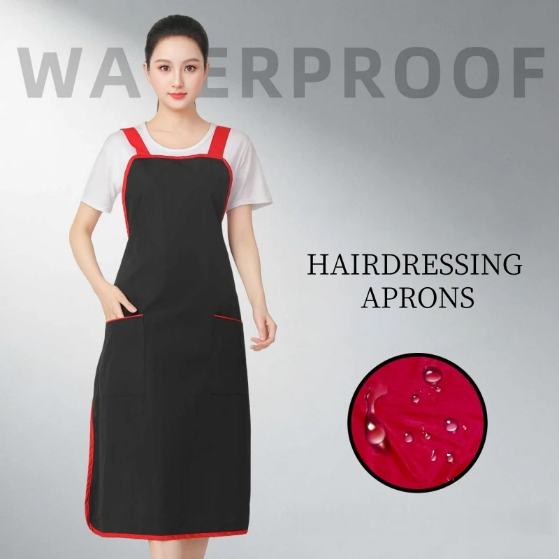 Hairdressing Aprons Hairdresser Work Clothes Hairsalon Hairstylist Assistant Uniform Barber Hair Cutting Apron Non Stick To Hair
Hairdressing Aprons Hairdresser Work Clothes Hairsalon Hairstylist Assistant Uniform Barber Hair Cutting Apron Non Stick To Hair