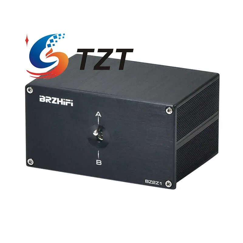 TZT High Quality Audio Lossless Switcher 2-IN 1-OUT for Power Amplifiers and Speakers Lossless Switch
TZT High Quality Audio Lossless Switcher 2-IN 1-OUT for Power Amplifiers and Speakers Lossless Switch
