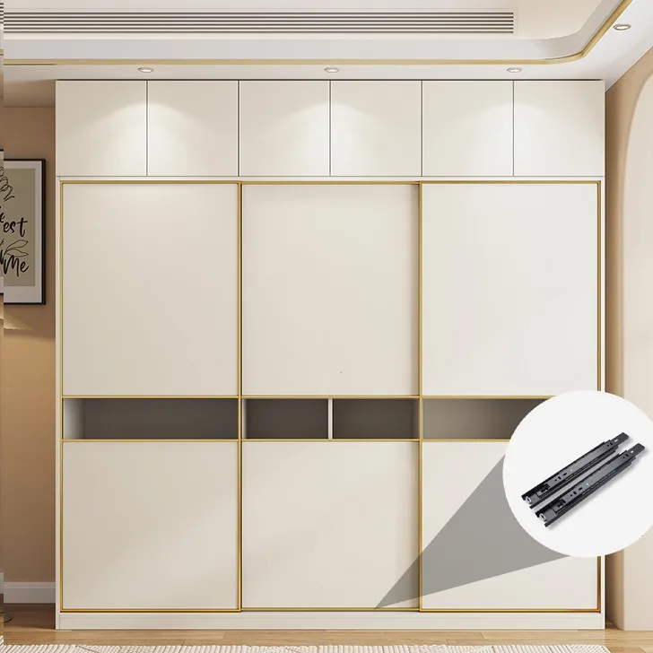 Cream wind sliding door wardrobe modern simple bedroom household sliding door cabinet light luxury sliding door coat cabinet
Cream wind sliding door wardrobe modern simple bedroom household sliding door cabinet light luxury sliding door coat cabinet