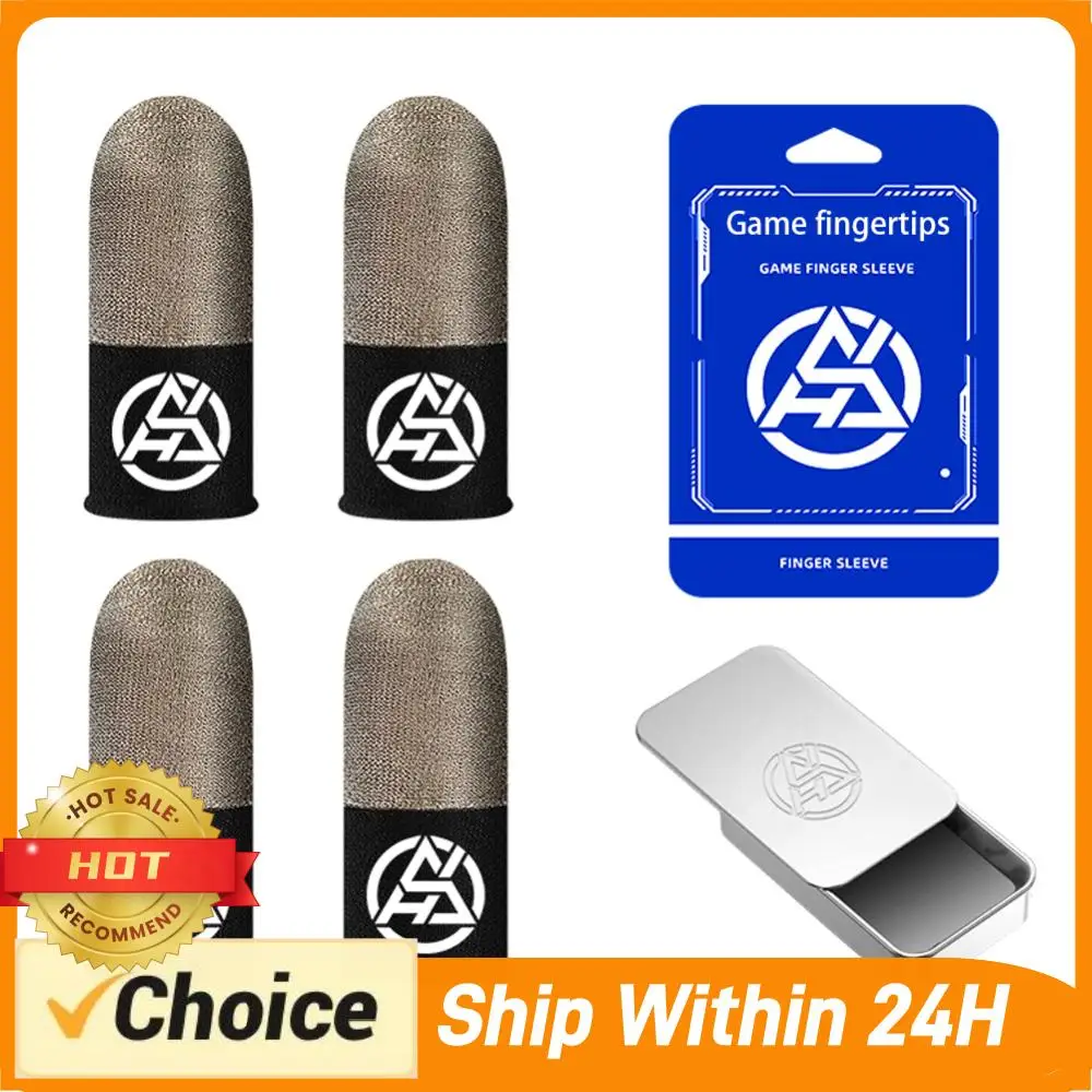 1/2 Pair Luminous Fingertips Breathable Game Finger Sleeve Finger Cots Cover Touch Screen Thumb Gloves for PUBG Mobile Gaming
1/2 Pair Luminous Fingertips Breathable Game Finger Sleeve Finger Cots Cover Touch Screen Thumb Gloves for PUBG Mobile Gaming