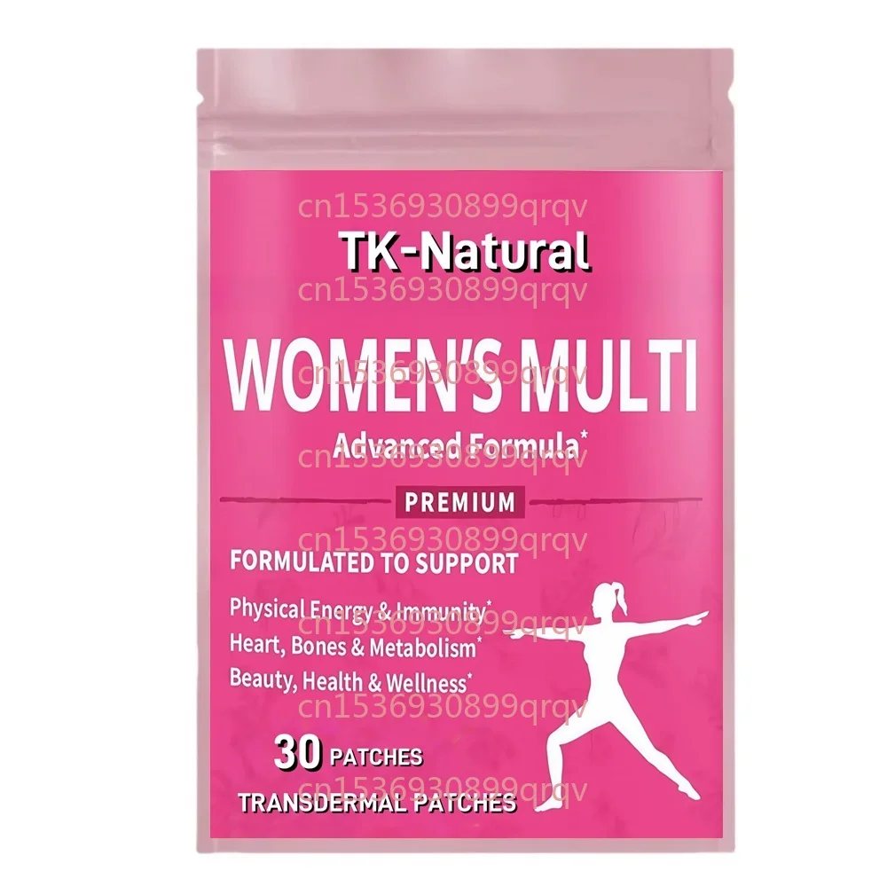 30 трансдермальных пластырей с мультивитаминами для женщин, содержащие необходимые витамины, минералы, маку и дикую ямсую, способствующие укреплению иммунитета
30 трансдермальных пластырей с мультивитаминами для женщин, содержащие необходимые витамины, минералы, маку и дикую ямсую, способствующие укреплению иммунитета