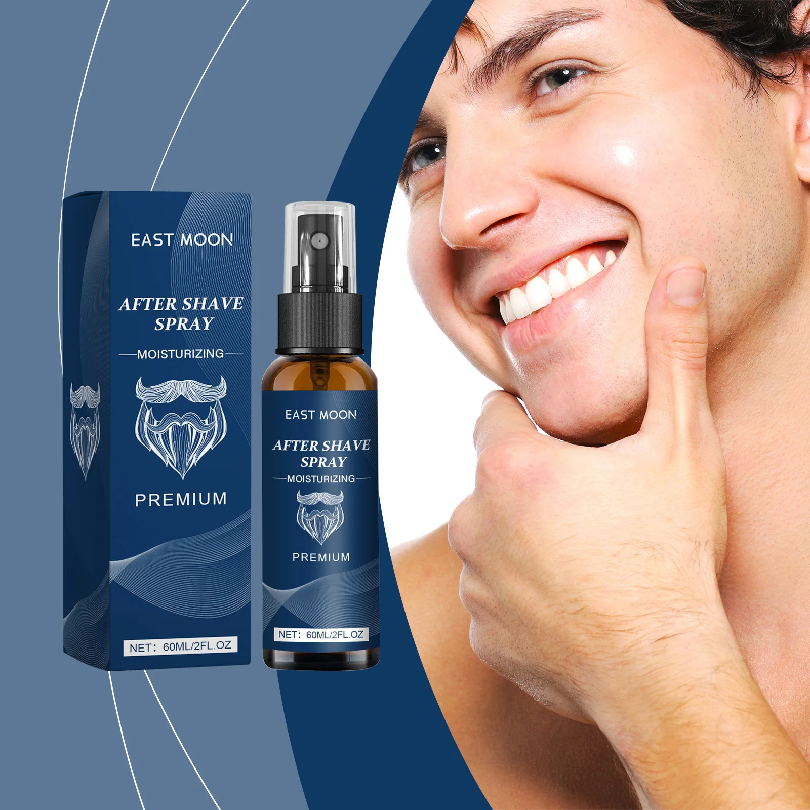 EAST MOON After Shave Spray Soothing Calming Facial Mist Spray Moisturizing for All Skin Types Day & Night Body & Face Toner
EAST MOON After Shave Spray Soothing Calming Facial Mist Spray Moisturizing for All Skin Types Day & Night Body & Face Toner