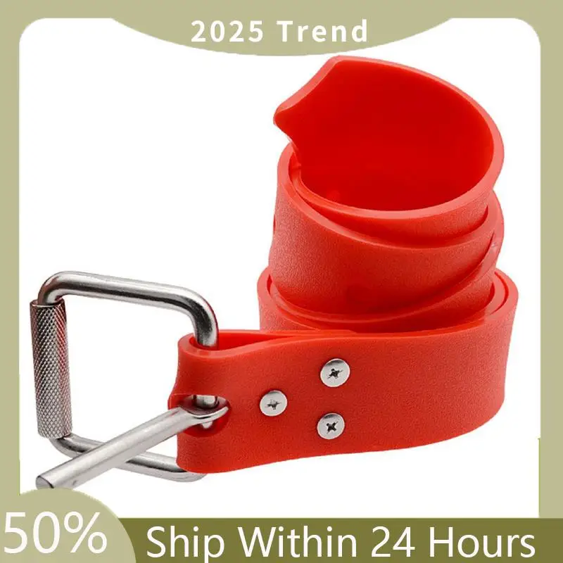 A35F New 1.3M Scuba Diving Silicone Weight Belt With 316 Stainless Steel Buckle Load-Bearing Diving Gear Accessories Red 
A35F New 1.3M Scuba Diving Silicone Weight Belt With 316 Stainless Steel Buckle Load-Bearing Diving Gear Accessories Red