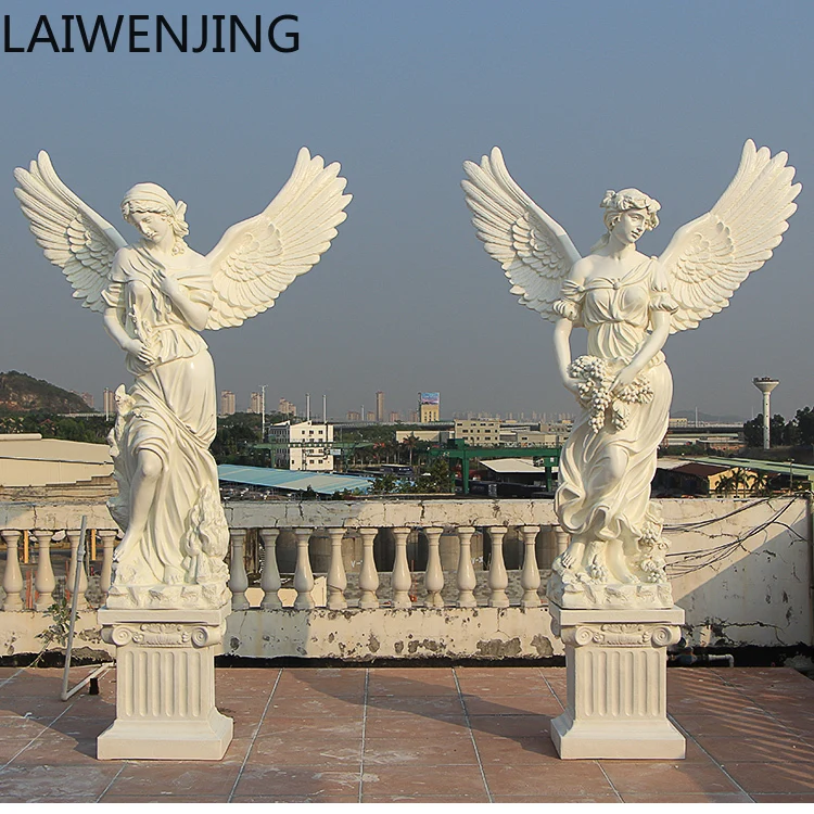 MJY European large angel ornament atrium sculpture decoration outdoor courtyard garden figure
MJY European large angel ornament atrium sculpture decoration outdoor courtyard garden figure