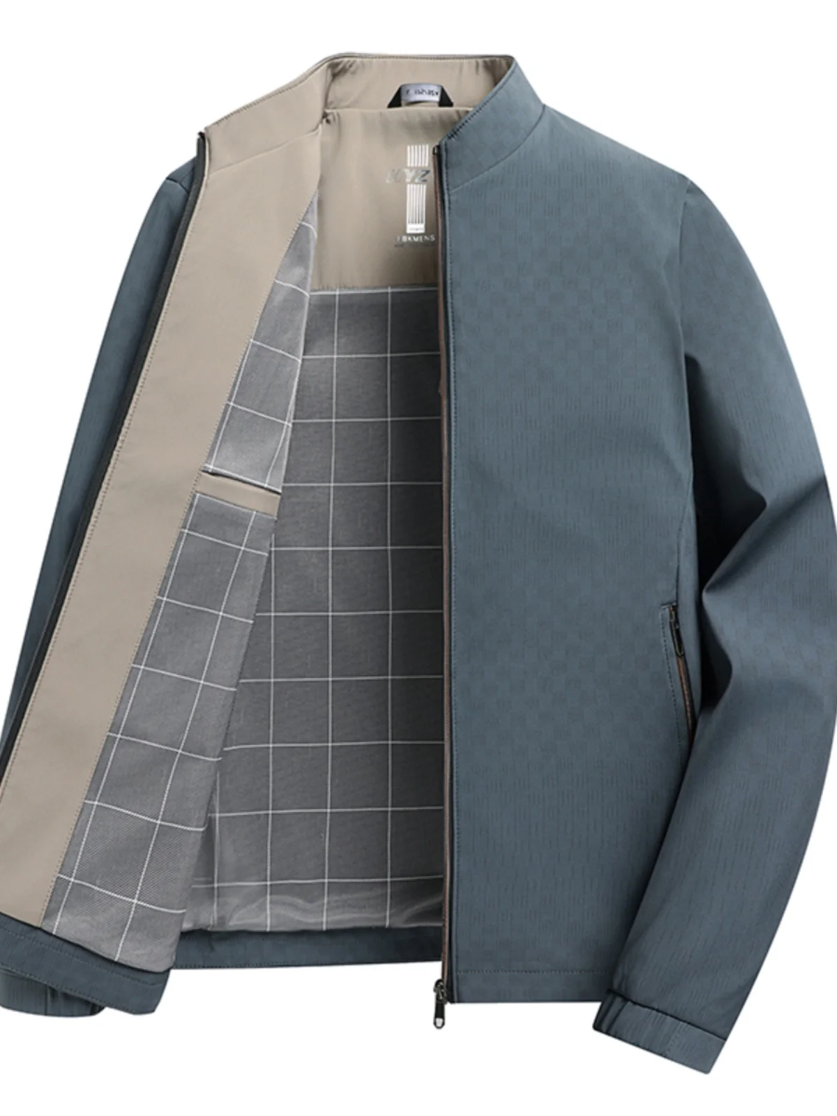 Business Casual Jacket Men's Spring Autumn Stand Collar Top Middle-Aged Dad Coat Fashion Urban Polyester Windproof Zipper
Business Casual Jacket Men's Spring Autumn Stand Collar Top Middle-Aged Dad Coat Fashion Urban Polyester Windproof Zipper