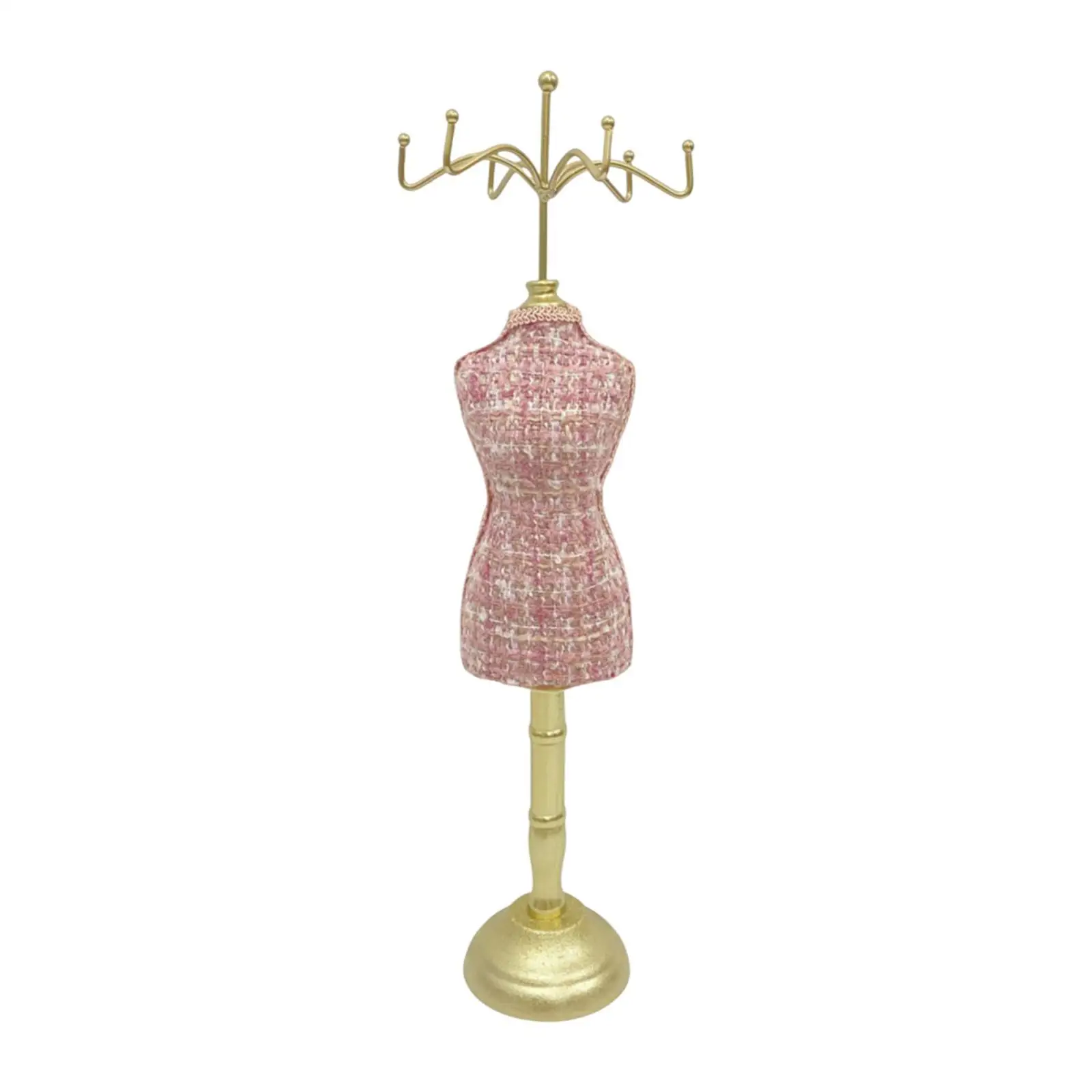 Jewelry Display Stand Organizer Model Dress Decorative Necklace Display Rack Jewelry Holder for Retail Displays Home Tabletop
Jewelry Display Stand Organizer Model Dress Decorative Necklace Display Rack Jewelry Holder for Retail Displays Home Tabletop
