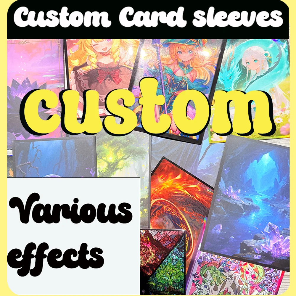 High-quality Custom Card Sleeves 62x89mm&66x91mm DIY Personalized Card Sleeves for Board Games/Party Games/Any Pictures
High-quality Custom Card Sleeves 62x89mm&66x91mm DIY Personalized Card Sleeves for Board Games/Party Games/Any Pictures