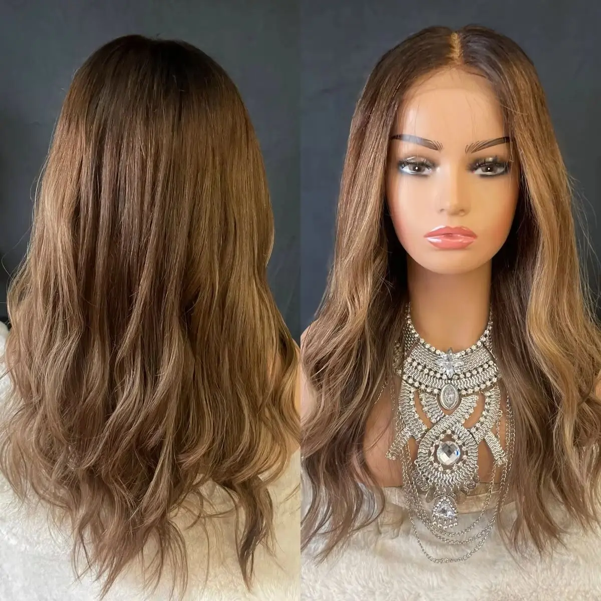 Бесклеевой длинный парик с объемной волной, омбре, каштановый, коричневый, синтетический парик спереди, парик высокой плотности, термостойкое волокно
Бесклеевой длинный парик с объемной волной, омбре, каштановый, коричневый, синтетический парик спереди, парик высокой плотности, термостойкое волокно