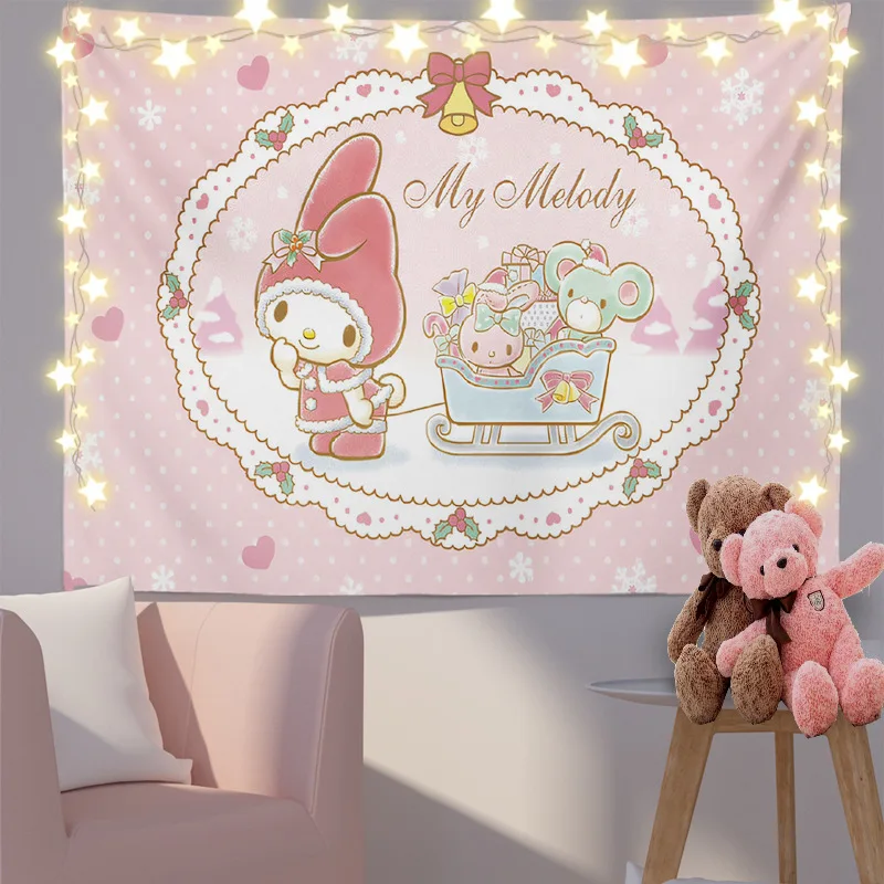 Sanrio Cartoon Wall Hanging Cloth, Cute Net Red, Girl Heart, Background Cloth, Student Dormitory, Bedroom, Bed Decoration
Sanrio Cartoon Wall Hanging Cloth, Cute Net Red, Girl Heart, Background Cloth, Student Dormitory, Bedroom, Bed Decoration