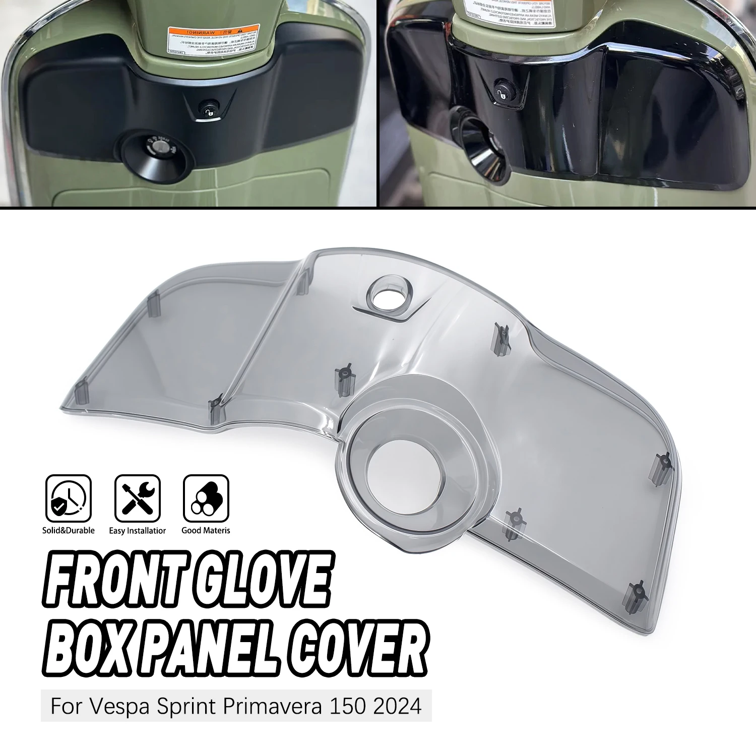 Protection Replacement parts Front Shield Top Case Glove Box Panel Cover For Vespa Sprint Primavera 150 2024 Primaera 150 2024
Protection Replacement parts Front Shield Top Case Glove Box Panel Cover For Vespa Sprint Primavera 150 2024 Primaera 150 2024
