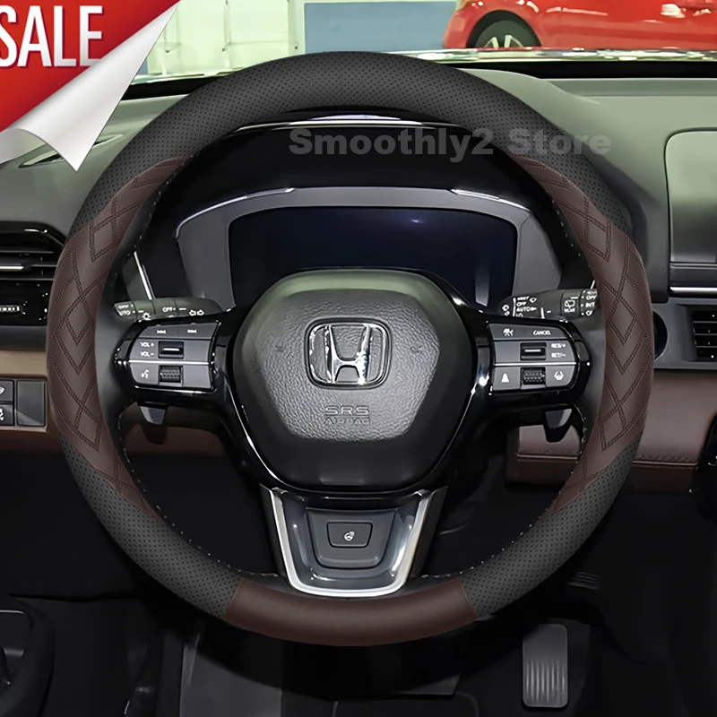 Leather Car Steering Wheel Cover For Honda Pilot 2025 2016-2024 wear-resistant Auto Steering Wheel Cover Honda Pilot Accessories
Leather Car Steering Wheel Cover For Honda Pilot 2025 2016-2024 wear-resistant Auto Steering Wheel Cover Honda Pilot Accessories