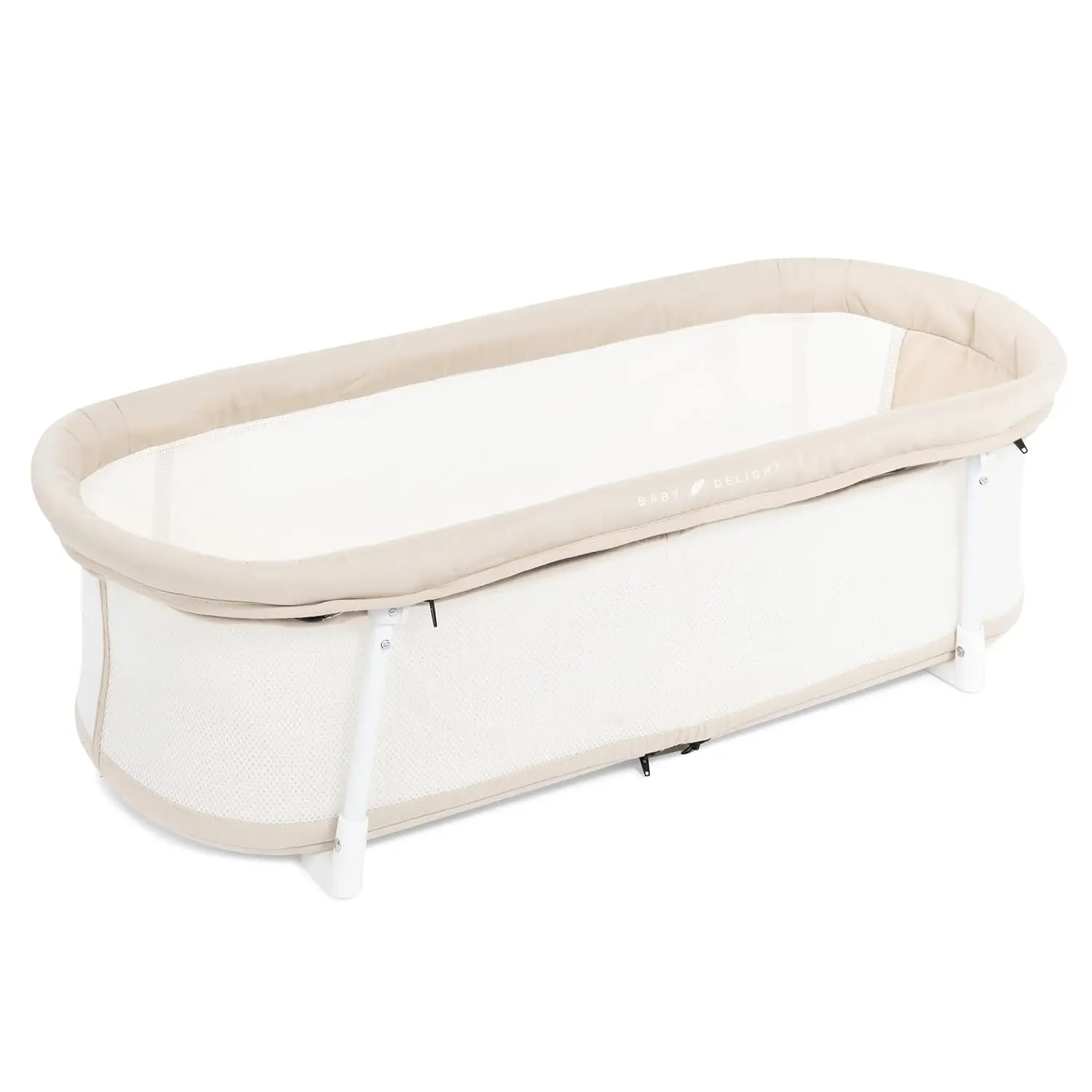 Portable Infant Bassinet Bed for 0-5 Months, Lightweight Foldable Design with Breathable Mesh Walls
Portable Infant Bassinet Bed for 0-5 Months, Lightweight Foldable Design with Breathable Mesh Walls