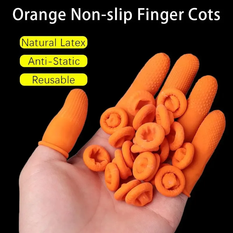200PCS Reusable Finger Cover Natural Rubber Gloves Non-slip Latex Finger Cots Fingertips Protector Gloves Nail Art Tool
200PCS Reusable Finger Cover Natural Rubber Gloves Non-slip Latex Finger Cots Fingertips Protector Gloves Nail Art Tool