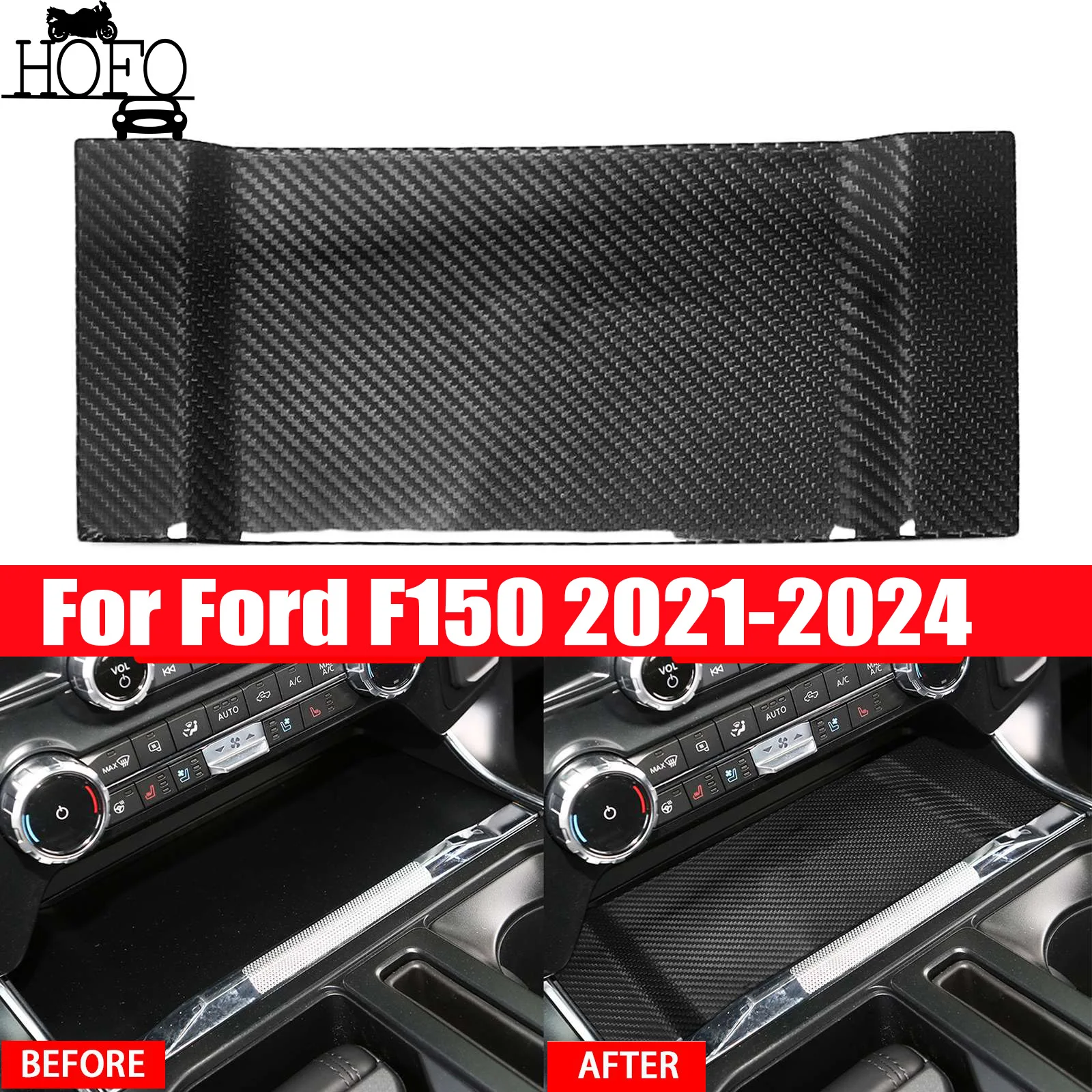 For Ford F-150 Raptor R Lariat 2021-2024 Carbon Console Storage Sliding Cover Trim
For Ford F-150 Raptor R Lariat 2021-2024 Carbon Console Storage Sliding Cover Trim