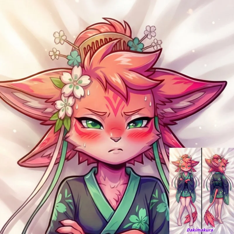 Dakimakura Anime Pillow Case Furry Sakura Double-sided Print Of Life-size Body Pillowcase Gifts
Dakimakura Anime Pillow Case Furry Sakura Double-sided Print Of Life-size Body Pillowcase Gifts