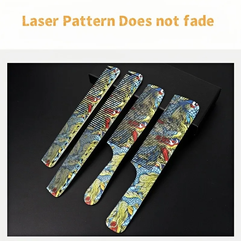 Longteng Flower Comb WithScale BarberShop Hair Cutting Combs Hairdresser Professional Haircut Hairbrush Hair Salon Styling Tools
Longteng Flower Comb WithScale BarberShop Hair Cutting Combs Hairdresser Professional Haircut Hairbrush Hair Salon Styling Tools