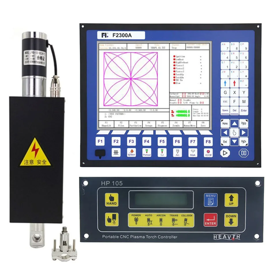 F2300a/At Cnc System Kit Flame Plasma Gantry Cutting Machine Controller + Arc Voltage Height Adjuster Hp105 +jykb-100-dc24v T3
F2300a/At Cnc System Kit Flame Plasma Gantry Cutting Machine Controller + Arc Voltage Height Adjuster Hp105 +jykb-100-dc24v T3